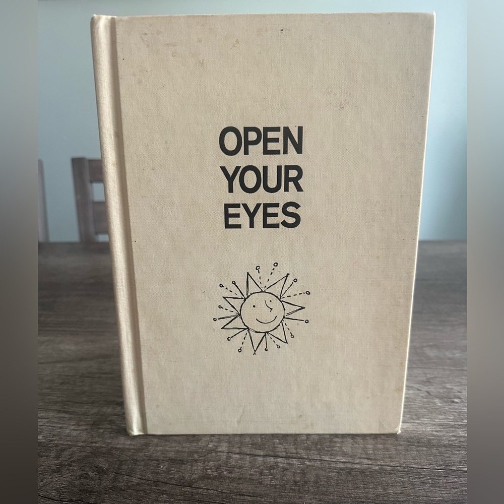Open Your Eyes, Roz Abisch, Boche Kaplan, Parents Mag Press, 1964 Children's HC